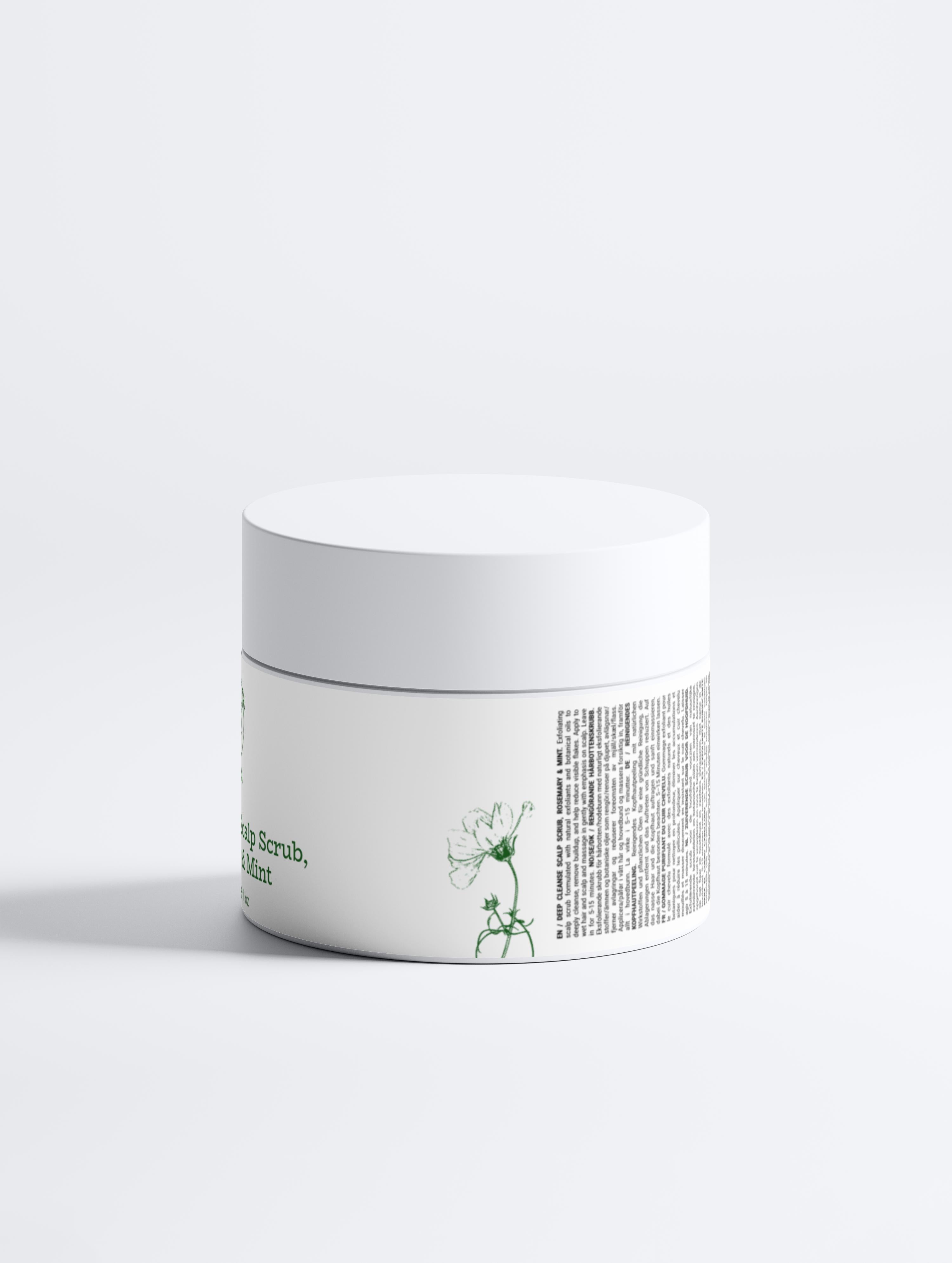 Deep Cleanse Scalp Scrub, Rosemary & Mint